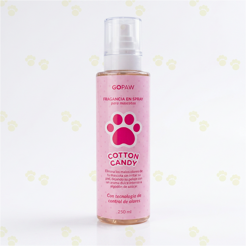 Fragancia para mascotas Cotton Candy Go Paw