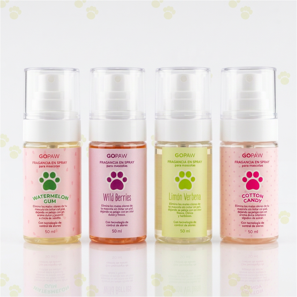 Kit 4 Aromas x3 Go Paw