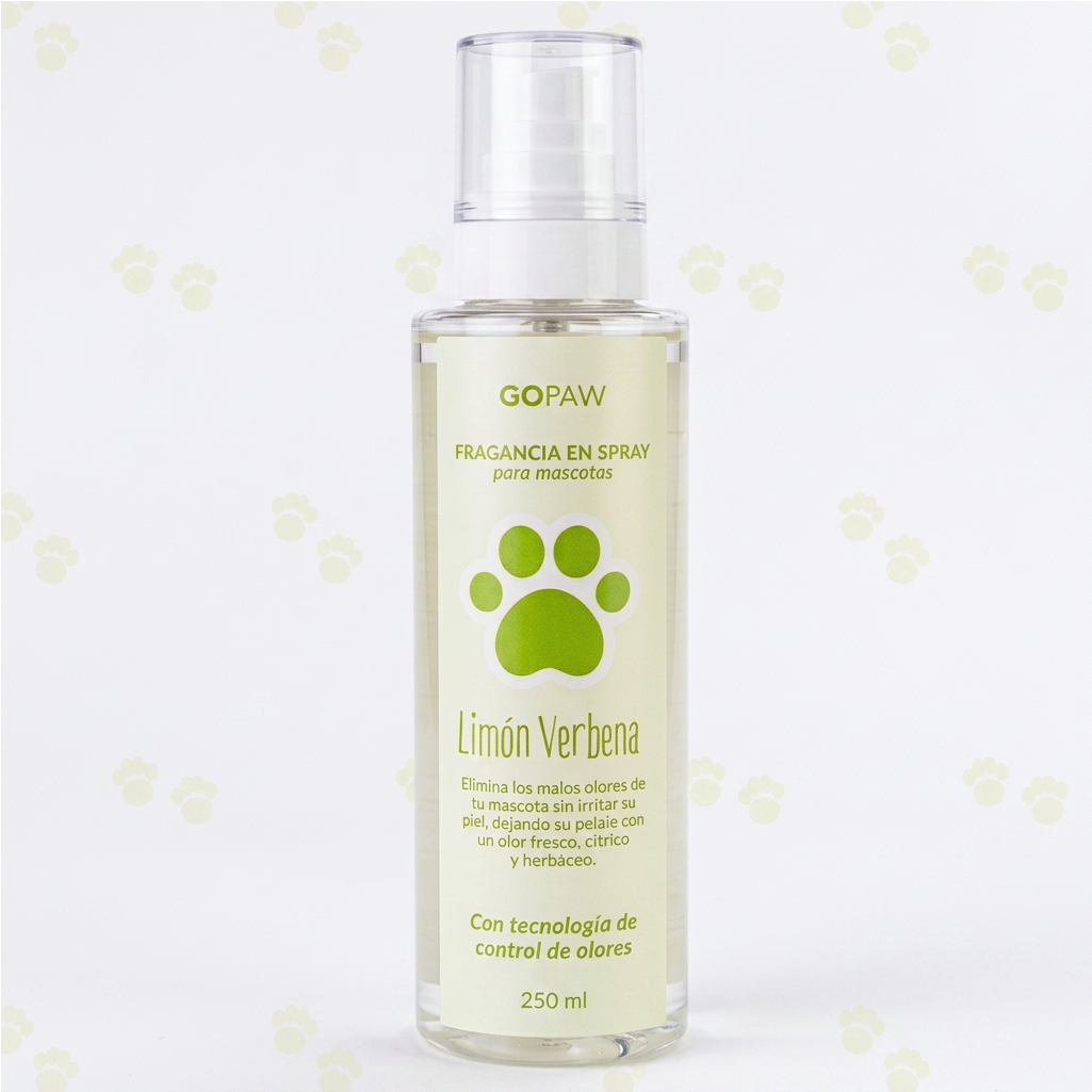 Fragancia para mascotas Limón Verbena Go Paw