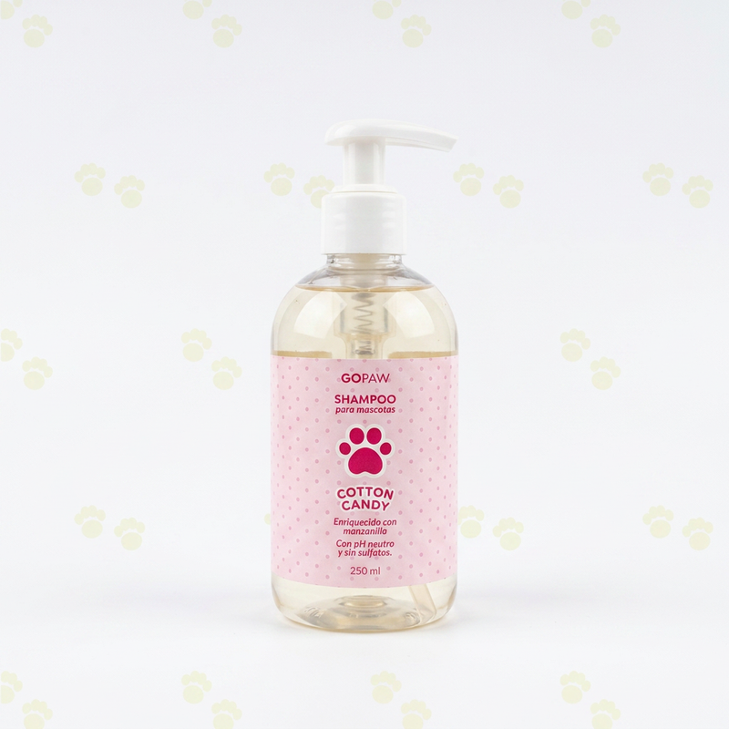 Shampoo sin Sulfatos para Mascotas — Cotton Candy · 250 ml
