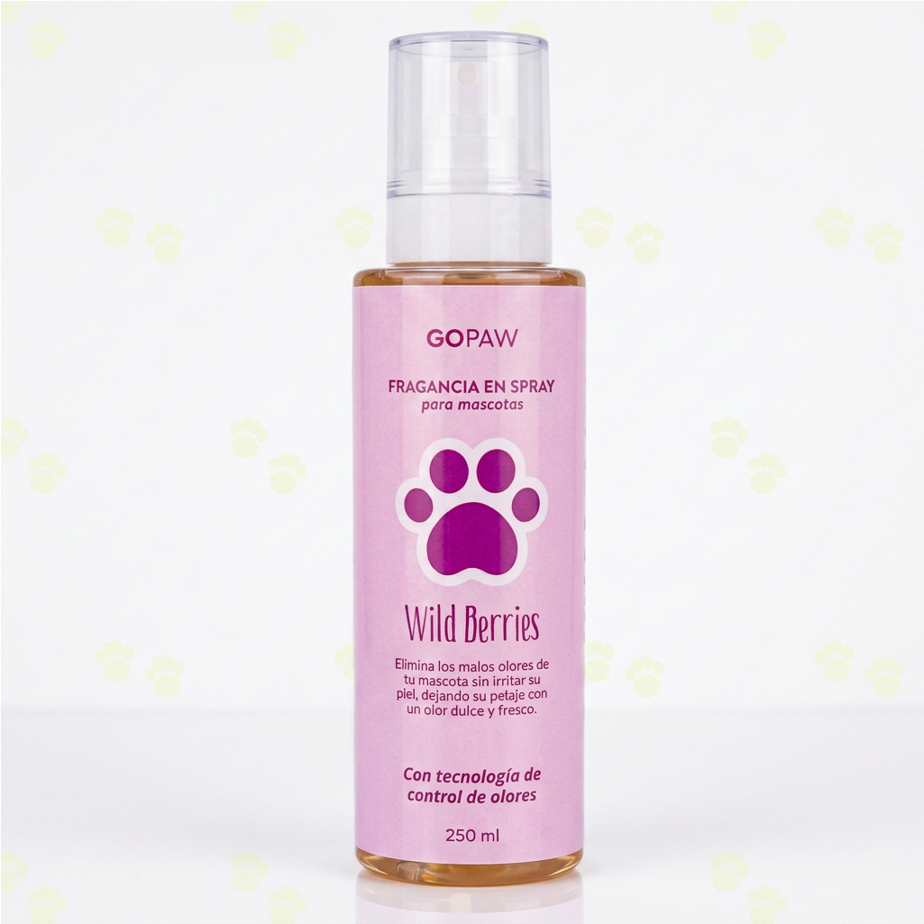 Fragancia para mascotas Wild Berries Go Paw