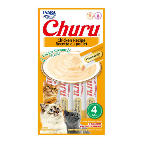 Churu Gato 4 tubos sabor Pollo